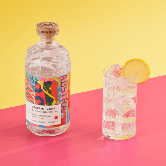 BrewDog Abstrakt Original Vodka mood shot