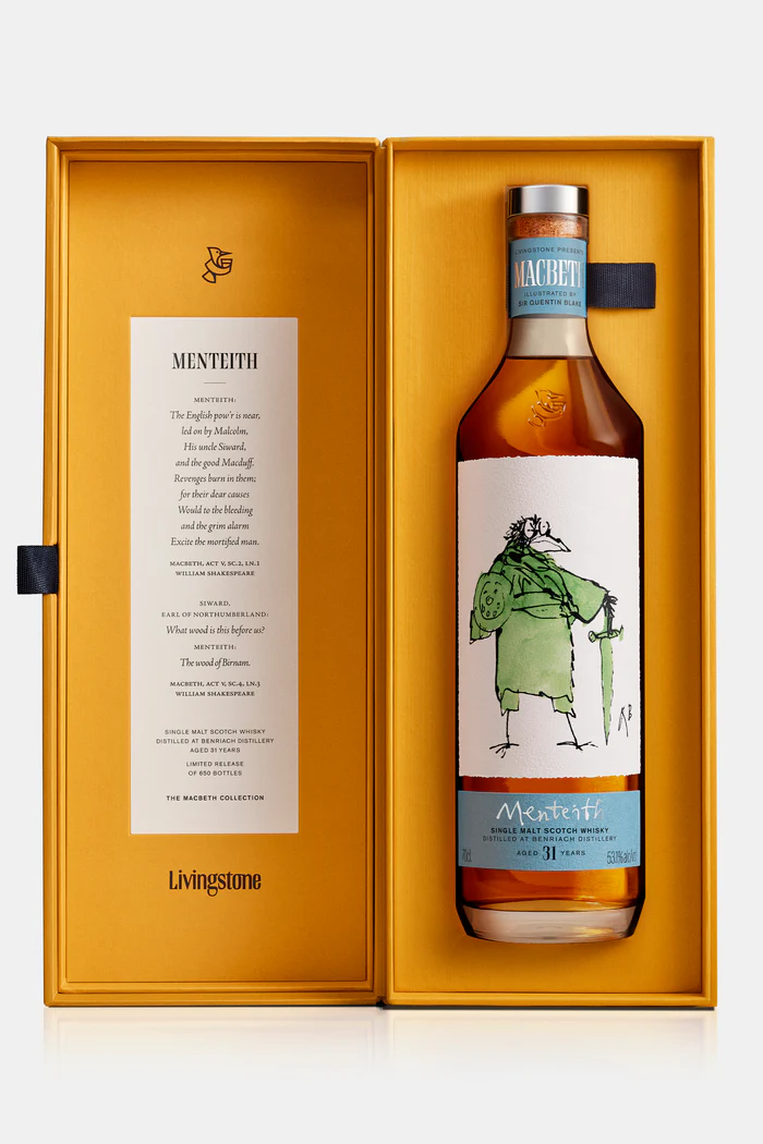 Macbeth 1st Act Thane #1 Benriach 31 YO mood shot