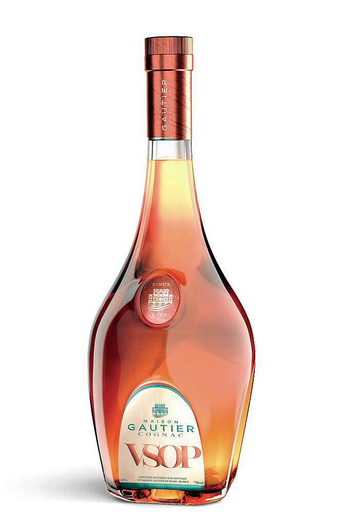 Fles - Cognac - Gautier - VSOP - 40% - 0,7l