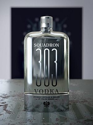Fles - Vodka - Squadron 303 - 0,7l - 40%