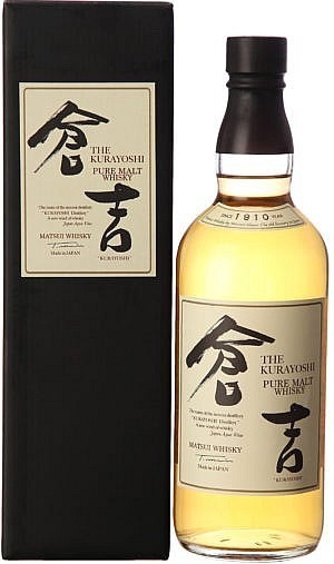 Fles & Case - Whisky - Kurayoshi - Pure Malt - 3y - 0,7l - 43%