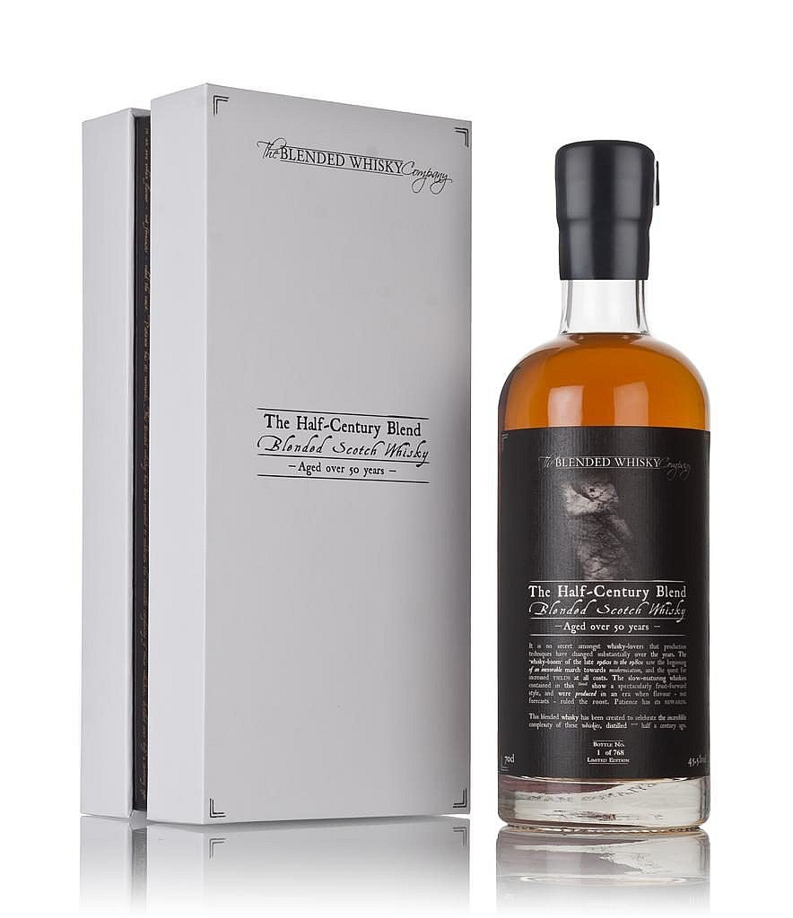 Fles & Case - Whisky - That Boutique-y Whisky Company - The half century blend - batch 3 - 0,7l - 47,3%