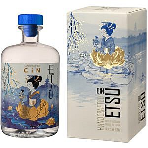 Fles & Case - Gin - BBC - Etsu Gin Japan - 0,7l - 43%