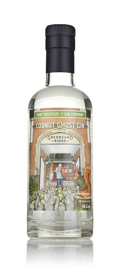 Fles - Gin - That Boutique-y Gin Company - Cobnut Ghost Gin - Greensand Ridge - 0,5l - 46%