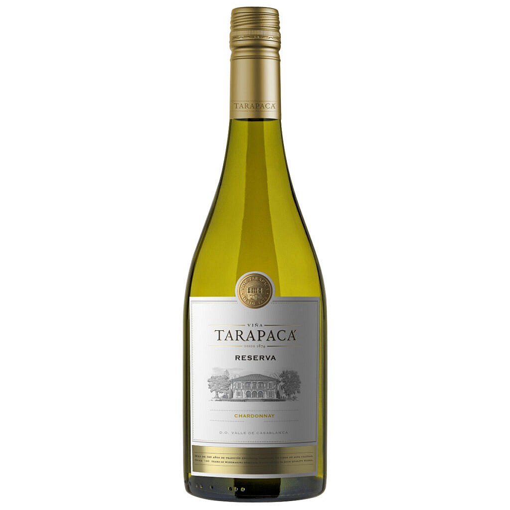 Fles - Wijnen - Chili - Tarapaca - Reserva - Chardonnay - 0,75 l - 13,5%