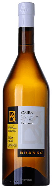 Fles - Wijnen - Italië - Branko - Collio - Fiulana - 0,75l