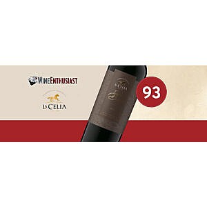 La Celia wordt erkend in de nieuwste editie van Wine Enthusiast