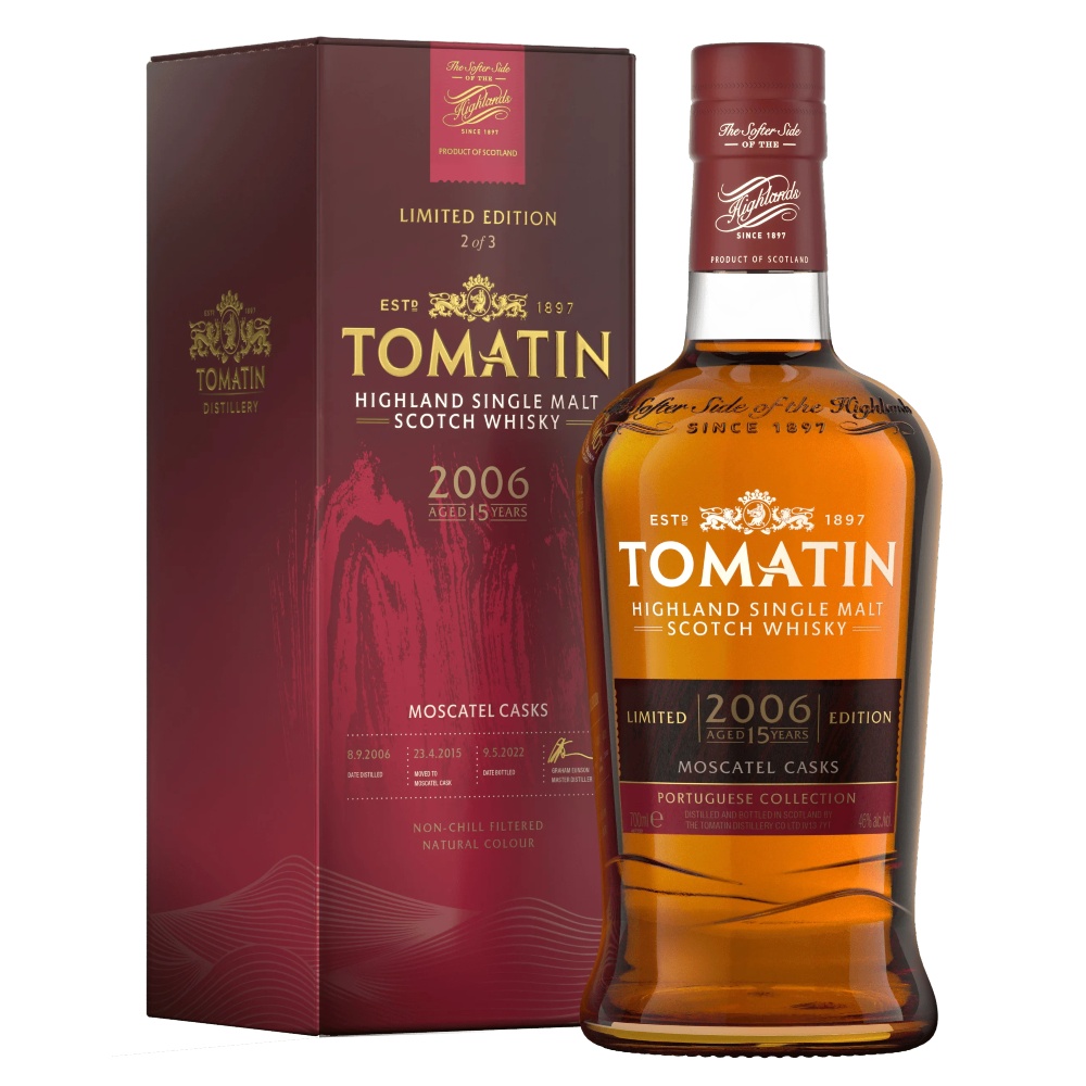 Tomatin Portuguese Collection Moscatel Edition