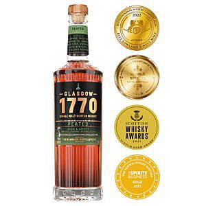 Whisky 1770 Glasgow Distillery Peated 0,7l