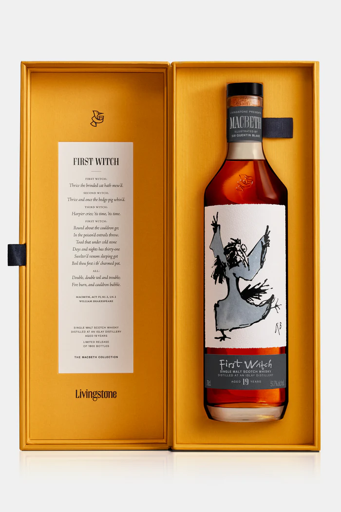 Macbeth 1st Act Witch #1 Ardbeg 19 YO mood shot