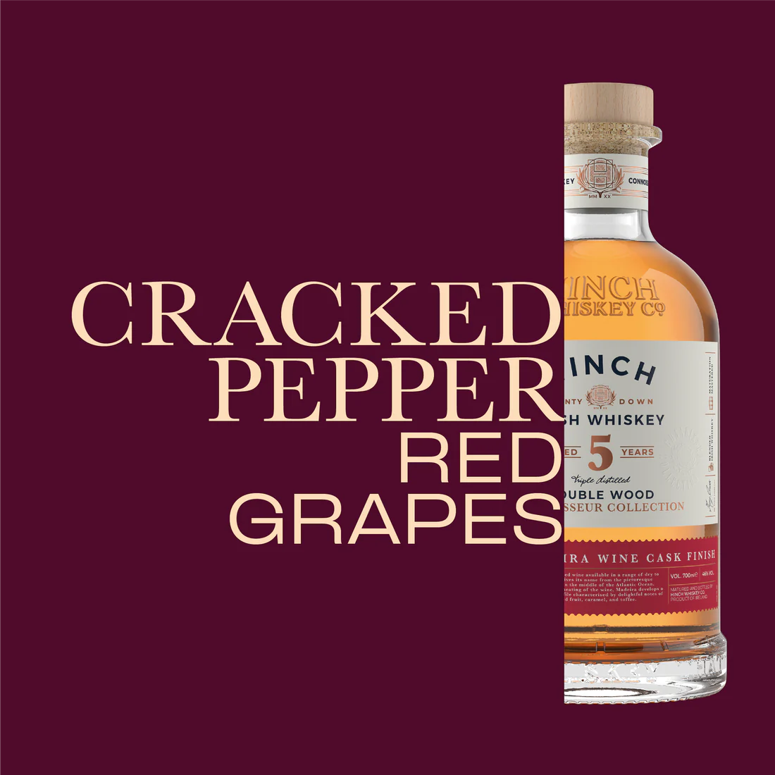 Hinch 5 YO Madeira Cask Finish Cracked Pepper