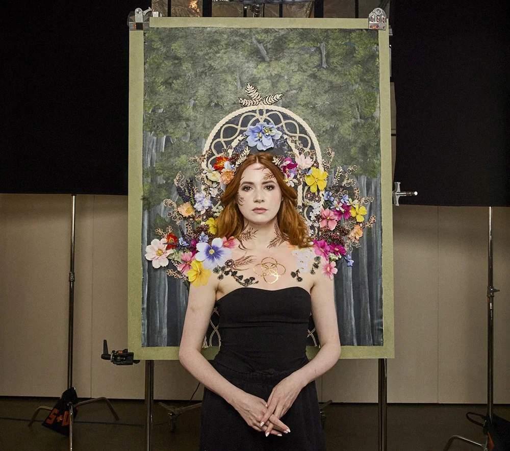 Art whisky muse Karen Gillan Compass Box hedonism 2026