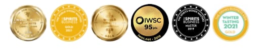 Penderyn Gold Range Rich Oak Single Malt awards