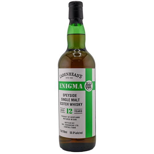 Cadenhead Enigma Speyside Single Malt 12 YO 2013 - product shot