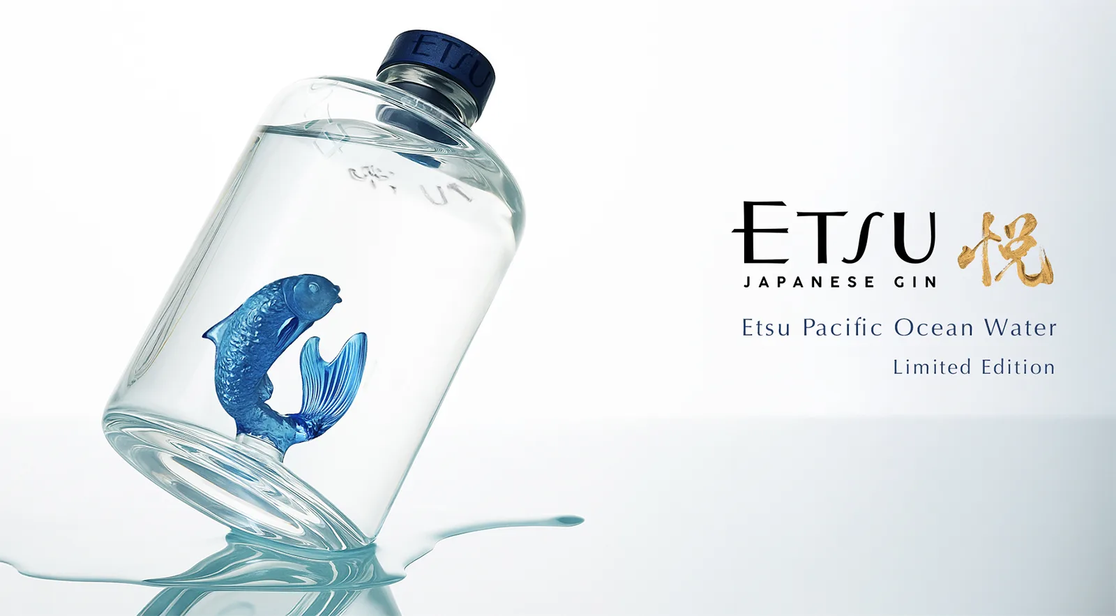 Etsu Gin Pacific Ocean Water Limited Edition pop up 