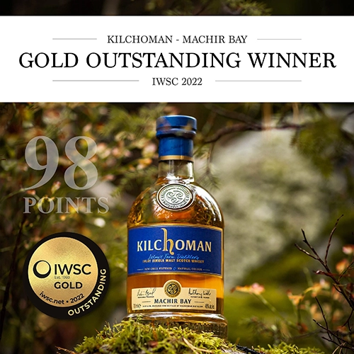 Kilchoman Machir Bay Islay 0,7l mood shot 3 medal