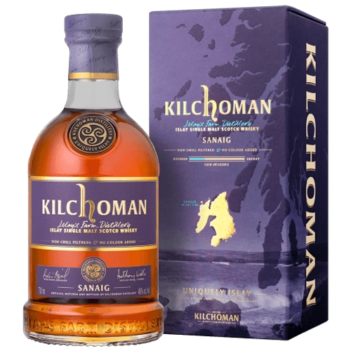 Kilchoman Sanaig Bourbon/Sherry product shot