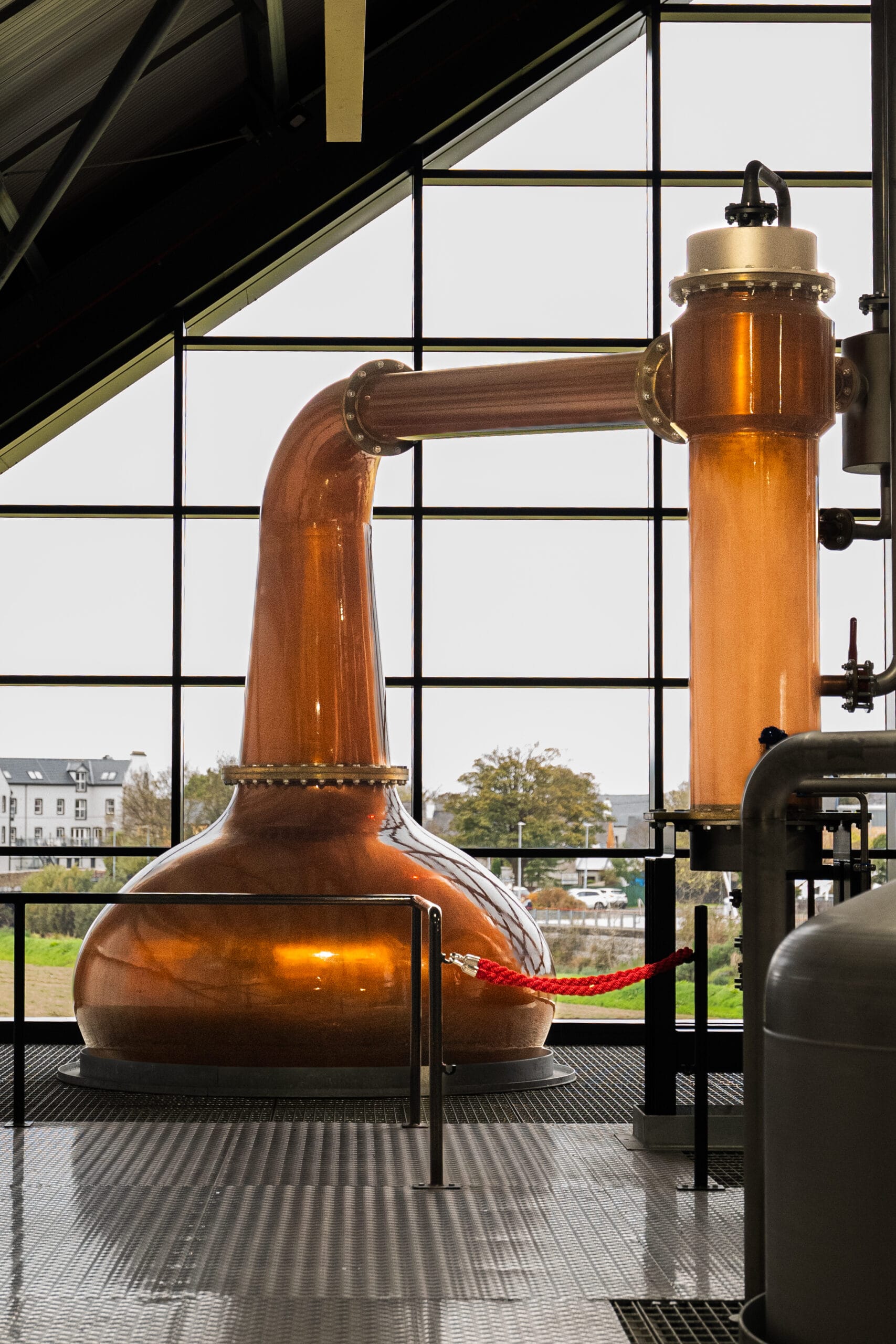 still ardara distillery plus view from window