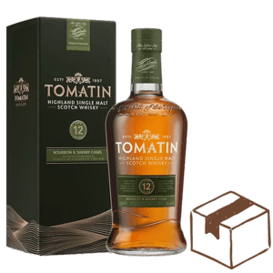 Tomatin 12 YO Highland Doos van 6