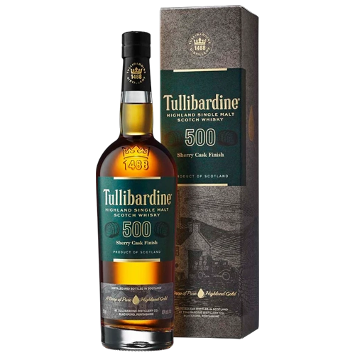 Tullibardine 500 Sherry Finish Highland - product shot