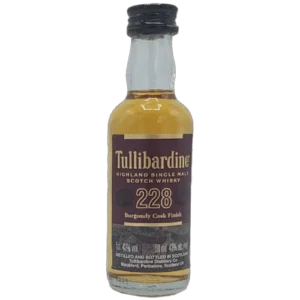 Tullibardine Burgundy Miniature - product shot