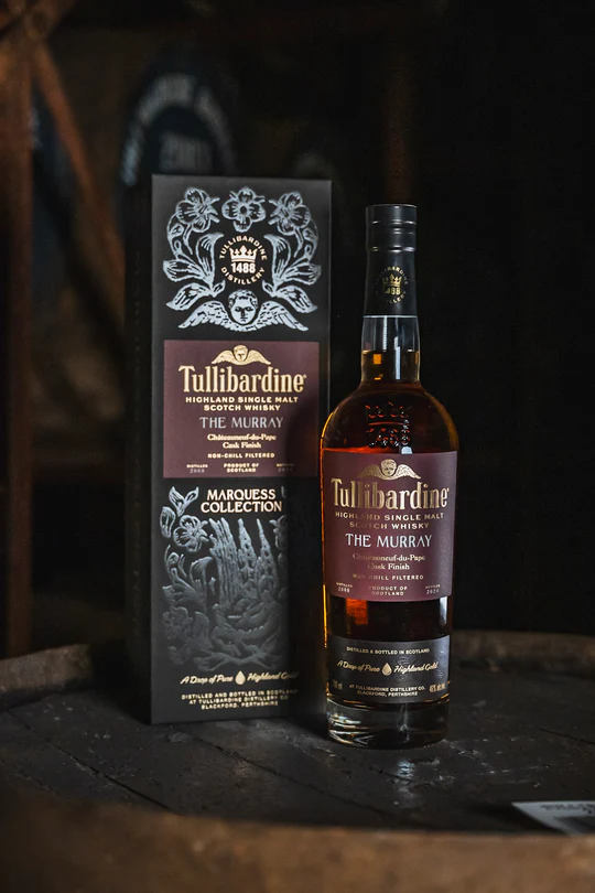 Tullibardine the Murray Châteauneuf-du-Pape mood shot Tullibardine the Murray Châteauneuf-du-Pape - mood shot