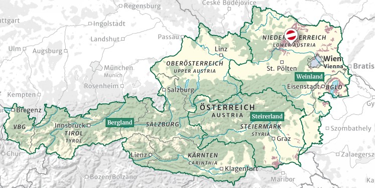 Weingut Urbanihof | kaart | Oostenrijk