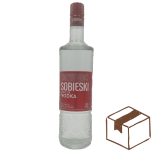 Vodka Sobieski 0,70 liter Doos van 12 product shot