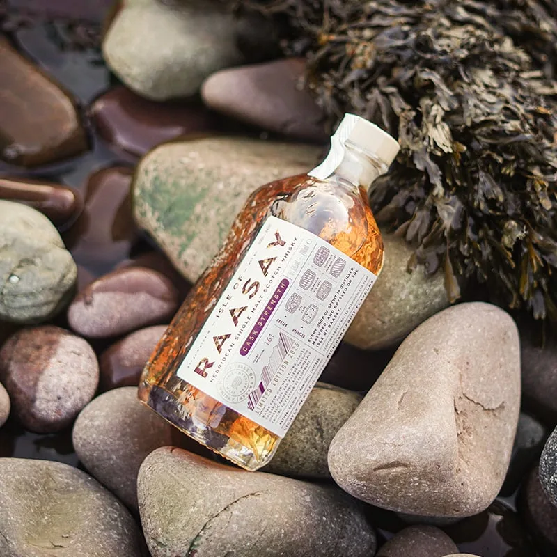 Isle of Raasay Cask Strength mood shot 2